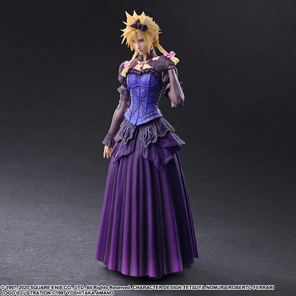 Cloud Strife Figure Dress ver. Final Fantasy VII Remake PLAY ARTS KAI - Image 3