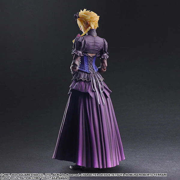 Cloud Strife Figure Dress ver. Final Fantasy VII Remake PLAY ARTS KAI - Image 5