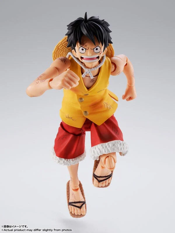 Monkey D. Luffy S.H.Figuarts Figure "Summit War of Marineford" - ONE PIECE - Image 9