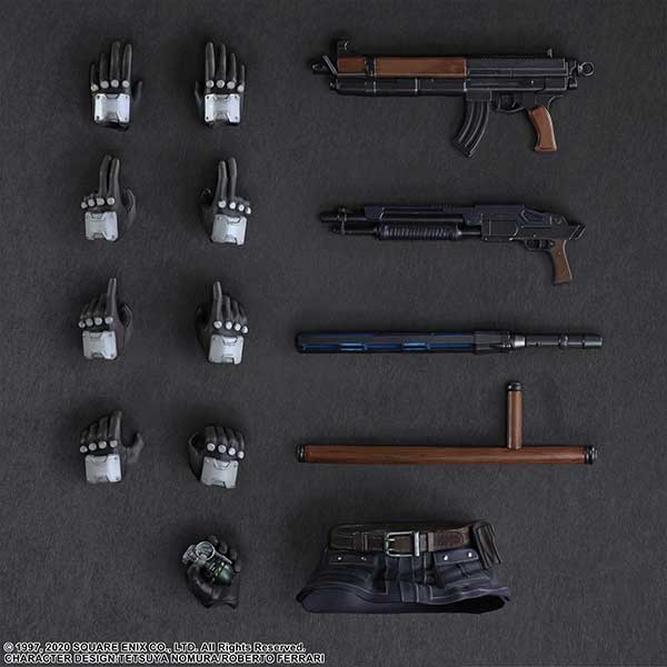 Shinra Security Officer Figure Final Fantasy VII Remake PLAY ARTS KAI - Image 3